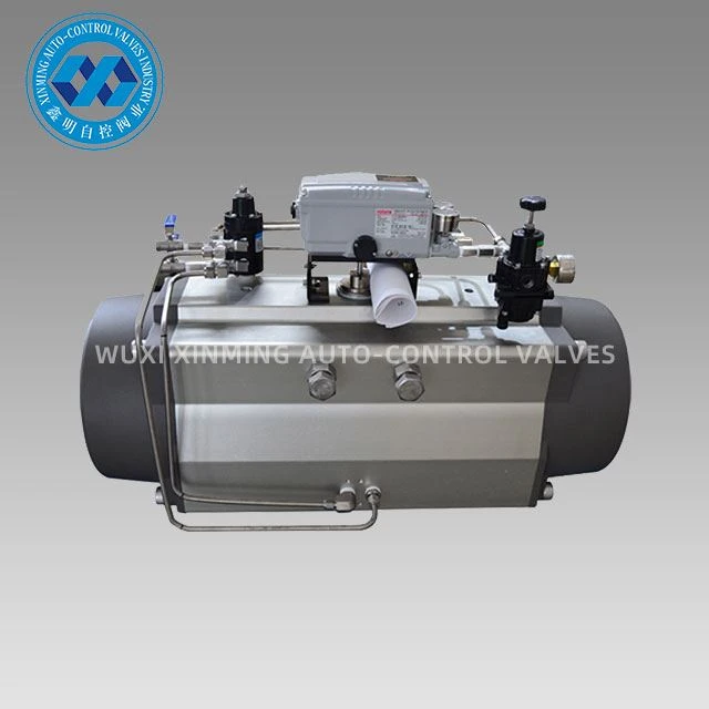 Пневматичен задвижващ механизъм с YTC Smart Valve позиционер