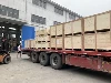 Пратка с пневматичен бътерфлай клапан, изпратена до Южна Корея