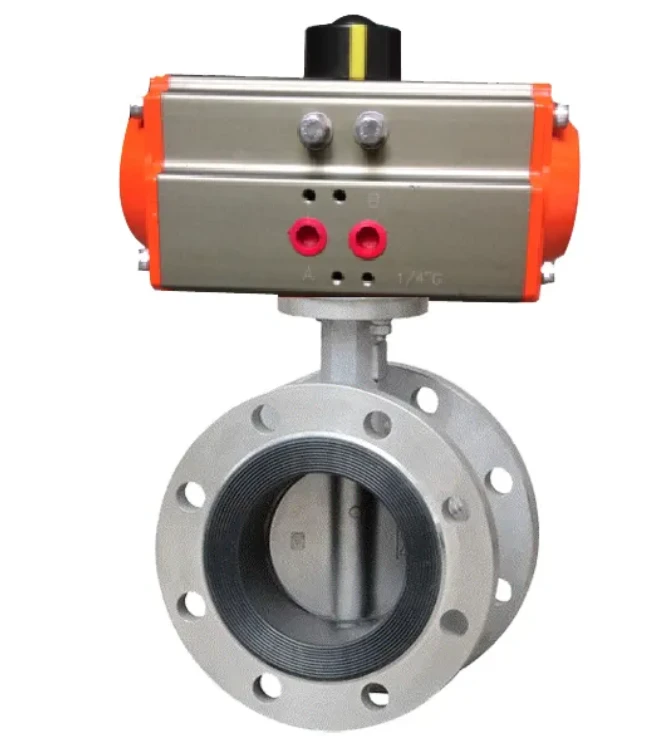 Pneumatic Sanitary Butterfly Valve