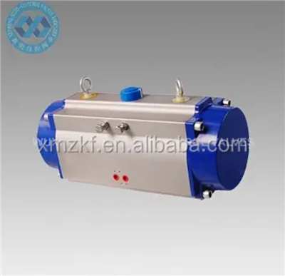 90 градуса Автоконтрол Клапан Пневматични ротационни задействащи механизми (CE)